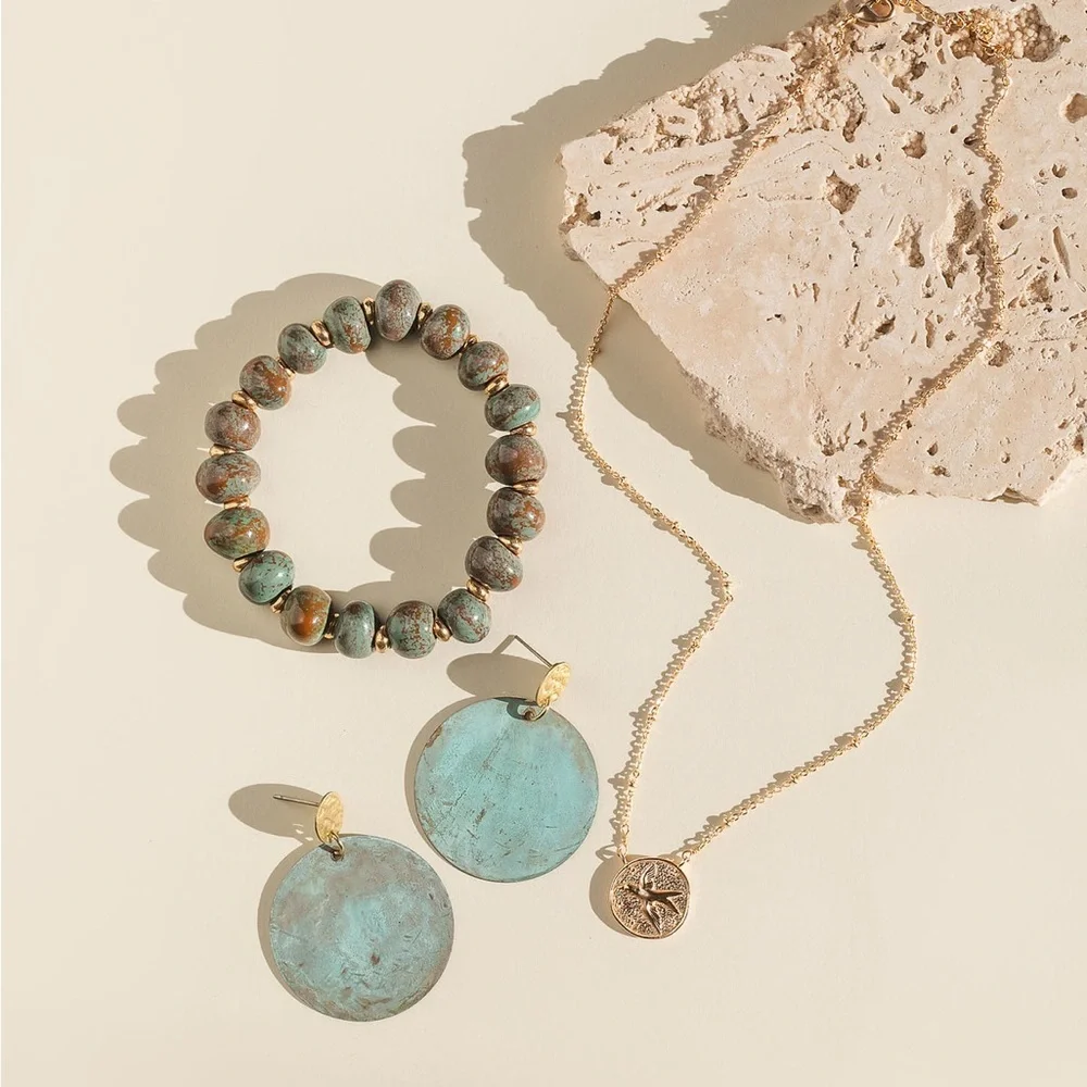 Patina Clay Bracelet - Picture 3 of 4